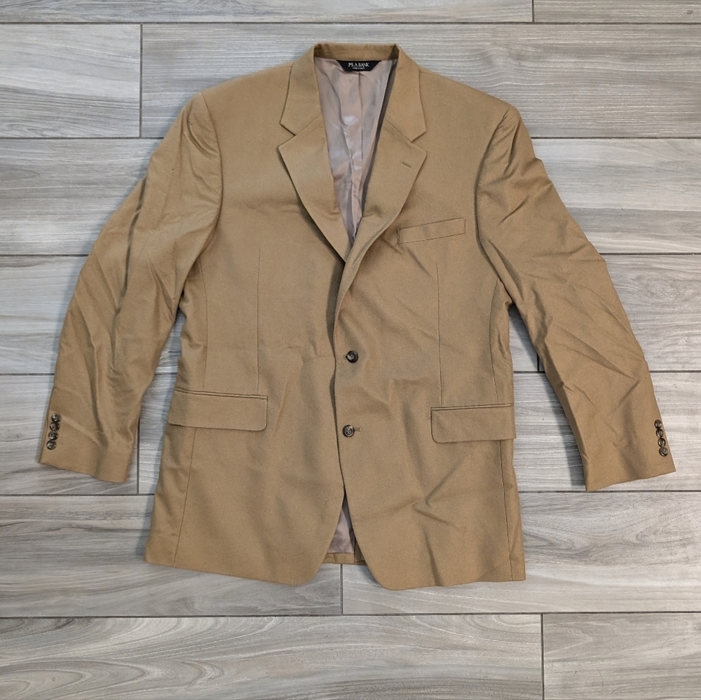 🥁 Jos A. Banks 100% Cashmere Blazer. READ DETAILS AND LOOK AT PICS